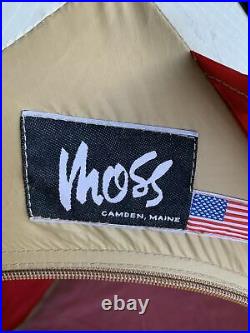 Vtg Moss Olympic Size 3-Person Camden Maine Mountaineering 4-Season Tent
