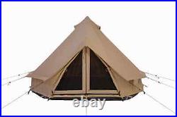 WHITEDUCK Canvas Bell Tent 2.5 M Mini Regatta Glamping Camping Lightweight