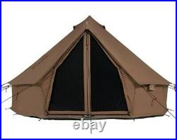 WHITEDUCK Cotton Canvas Bell Tent Waterproof Glamping & Family Camping Regatta