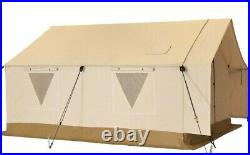 WHITEDUCK Heavy Duty Canvas Wall Tent 16'x24' Complete Bundle Fire Retardant