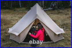WHITEDUCK Mini Regatta 2.5M Canvas Camping Bell Tent Lightweight & Waterproof