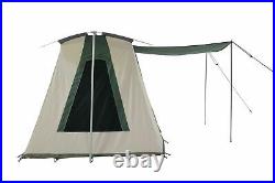 WHITEDUCK Prota Deluxe Canvas 4 Person Outdoor Camping 7'x9' Waterproof Tent