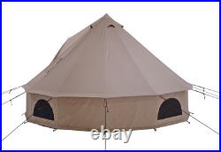 WHITEDUCK Regatta Canvas Bell Tent 13' Water Repellent Beige (3/5 Condition)