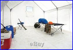 Water Resistant Heavy Duty PVC Wall Tent Floor, 10' x 12' Outdoor Camping Hiking