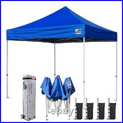 Waterproof 10x10 EZ Pop Up Canopy 10x10 Outdoor Party Camping Tent Instant Shade