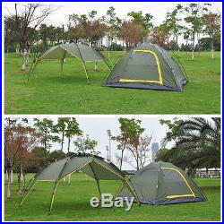 Waterproof Automatic Outdoor 34Person Double layer Instant Camping Family Tent