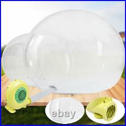 Waterproof Bubble Tent Transparent Inflatable Outdoor Camping Cabin +300W Blower
