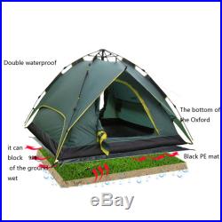 Waterproof Double layer 2 Person Instant Automatic Camping Tent Outdoor