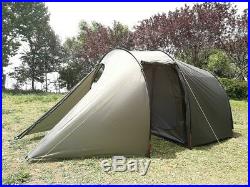 Waterproof Motorcycle Camping Tent for 2 Person Portable Biker Tent with Bedroom