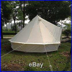 Waterproof Oxford Bell Tent Luxury Family Glamping Tent Hotel Tent for Renting