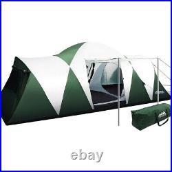 Weisshorn Family Camping Tent 12 Person Hiking Beach Tents (3 Rooms)