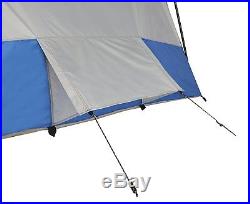 Wenzel 36424B Camping Outdoor Weather Repellent, 8 Person Klondike Tent Blue New