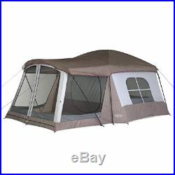Wenzel 36424 Camping Outdoor Weather Repellent Easy Setup 8 Person Klondike Tent