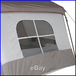Wenzel 36424 Camping Outdoor Weather Repellent Easy Setup 8 Person Klondike Tent