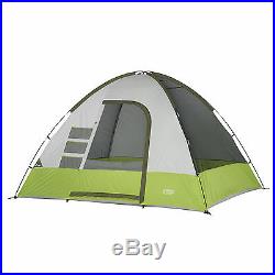 Wenzel 8 Person Portico 10 x 12 Ft. Outdoor Family Camping Tent, Green 7362516