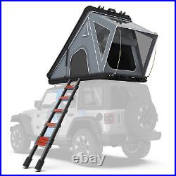 Wide Rooftop Tent Hard Shell Waterproof for Jeep SUV Truck Van withLadder NOVSIGHT