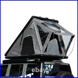 Wide Rooftop Tent Hard Shell Waterproof for Jeep SUV Truck Van withLadder NOVSIGHT