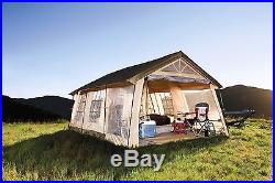 XL Large Camping Cabin Tent 2 Rooms Hiking Family 10 Person Front Porch Oversize