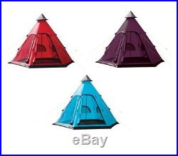 Yellowstone Teepee Tipi Style 4 Man Berth Person Camping Festival Wigwam Tent