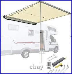 Yescom 6.6x8.2' Car Side Awning SUV Truck Vehicle Awning Rooftop Pull Out