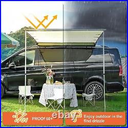 Yescom 6.6x8.2' Car Side Awning SUV Truck Vehicle Awning Rooftop Pull Out