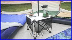 Yurt 8-Person Camping Tent With Large Easy-Access Entryway Outdoor Hiking Big Camp
